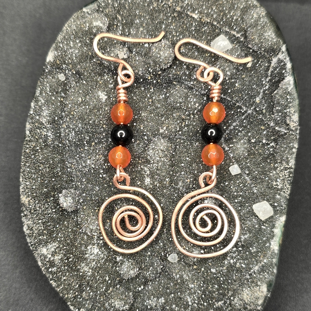 🖤🎃Asymmetical Fall Earrings🎃🖤